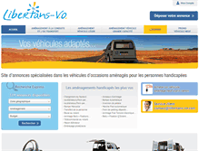Tablet Screenshot of libertans-vo.com
